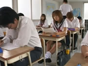 Étudiants de classe japonais